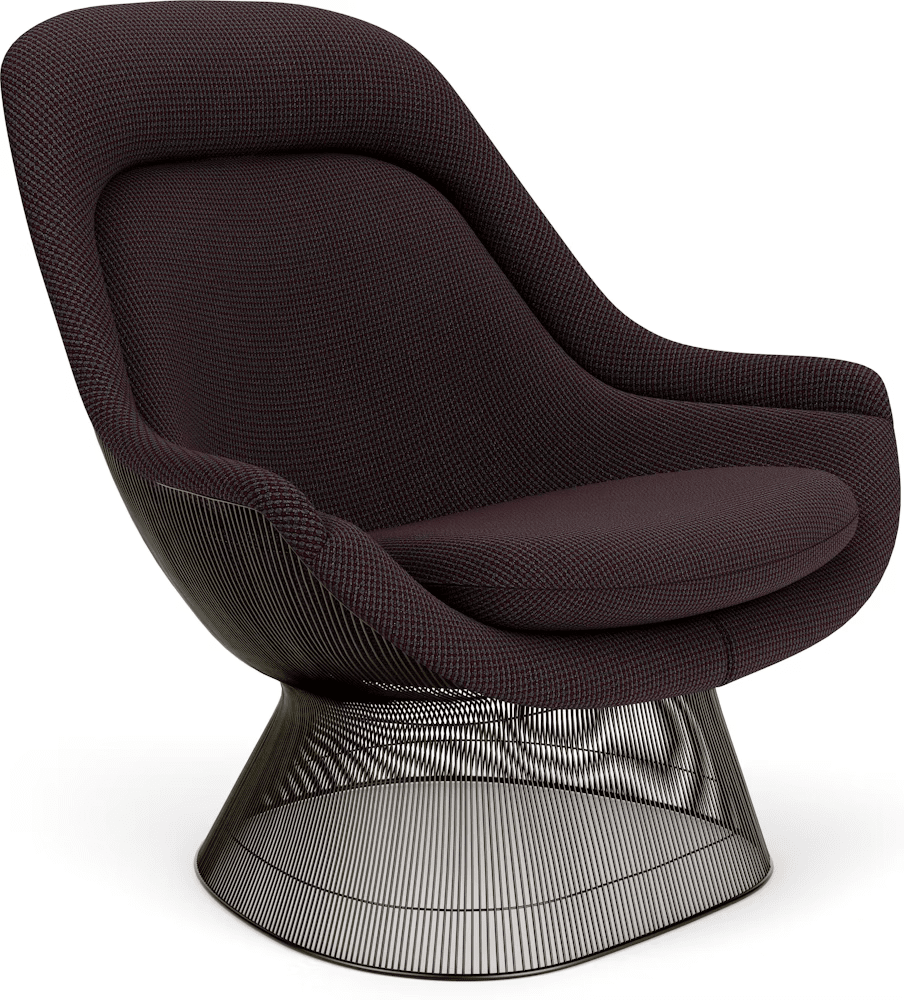 Platner Metallic Bronze Easy Chair lounge chair Knoll 