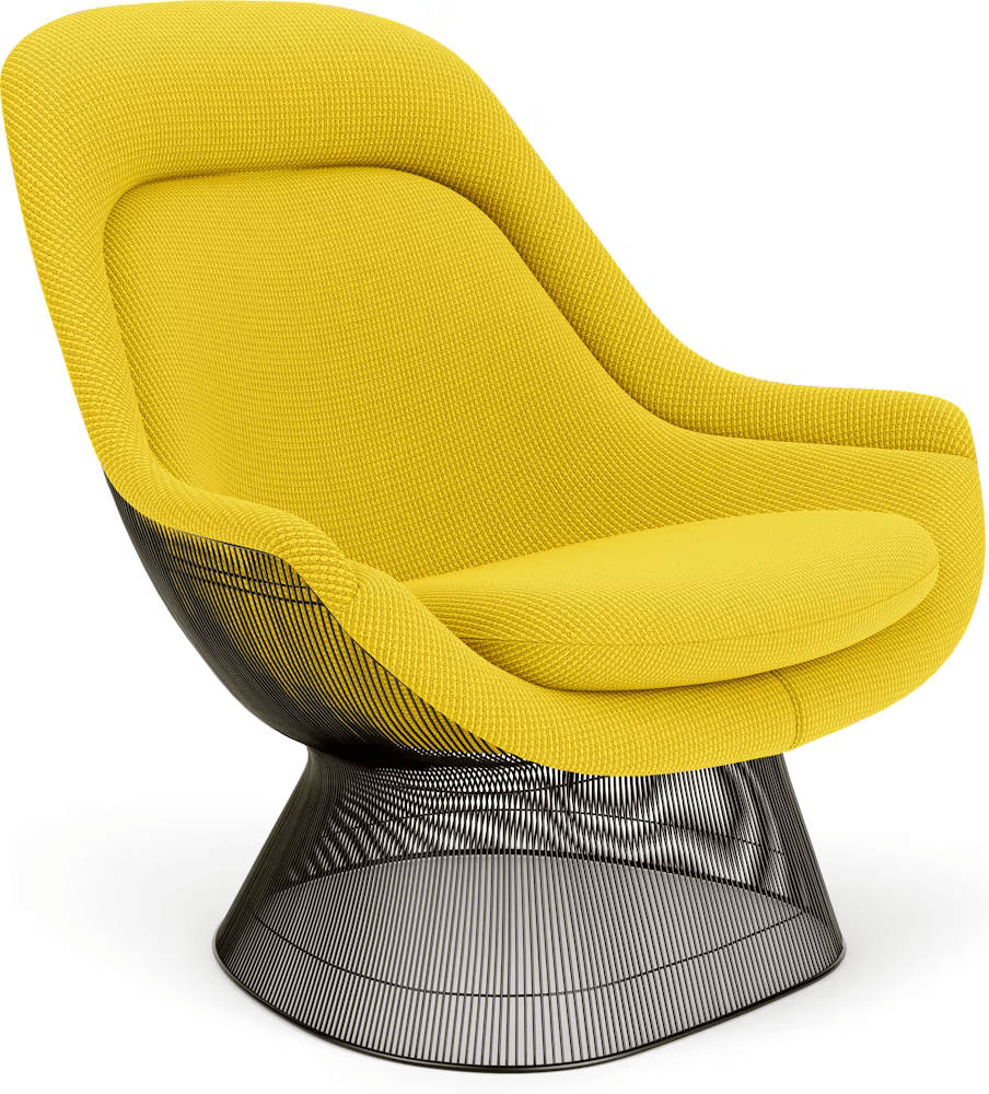 Platner Metallic Bronze Easy Chair lounge chair Knoll 