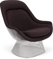Platner Polished Nickel Easy Chair lounge chair Knoll 
