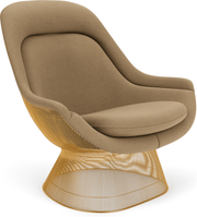 Platner Gold Plated Easy Chair lounge chair Knoll 