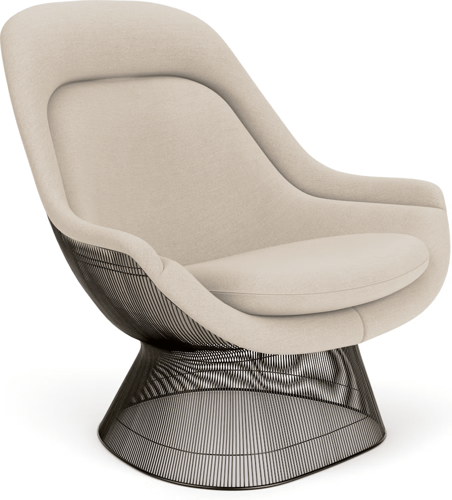 Platner Metallic Bronze Easy Chair lounge chair Knoll 
