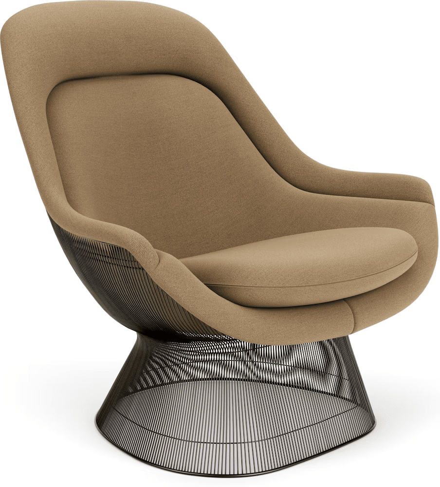 Platner Metallic Bronze Easy Chair lounge chair Knoll 