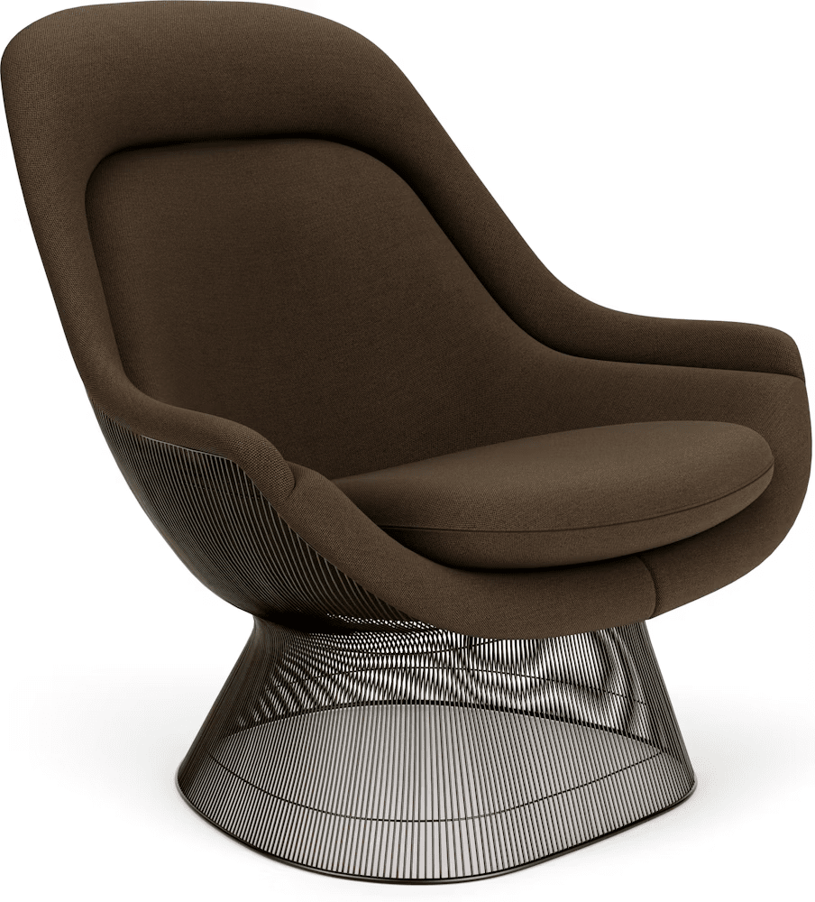 Platner Metallic Bronze Easy Chair lounge chair Knoll 