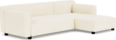 Barber Osgerby Asymmetric Sofa with Chaise Sofa Knoll 