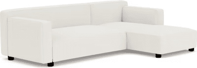 Barber Osgerby Asymmetric Sofa with Chaise Sofa Knoll 