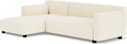 Barber Osgerby Asymmetric Sofa with Chaise Sofa Knoll 