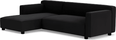 Barber Osgerby Asymmetric Sofa with Chaise Sofa Knoll 