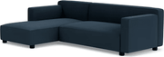 Barber Osgerby Asymmetric Sofa with Chaise Sofa Knoll 