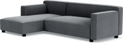 Barber Osgerby Asymmetric Sofa with Chaise Sofa Knoll 
