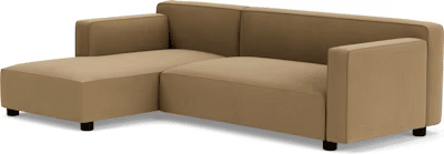 Barber Osgerby Asymmetric Sofa with Chaise Sofa Knoll 