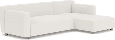 Barber Osgerby Asymmetric Sofa with Chaise Sofa Knoll 