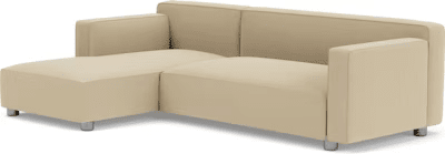 Barber Osgerby Asymmetric Sofa with Chaise Sofa Knoll 