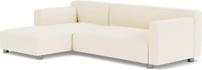 Barber Osgerby Asymmetric Sofa with Chaise Sofa Knoll 