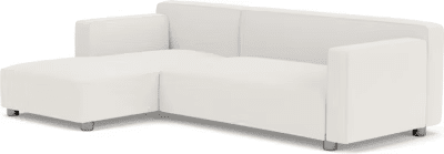 Barber Osgerby Asymmetric Sofa with Chaise Sofa Knoll 