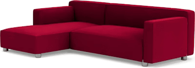 Barber Osgerby Asymmetric Sofa with Chaise Sofa Knoll 