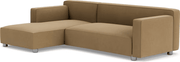 Barber Osgerby Asymmetric Sofa with Chaise Sofa Knoll 