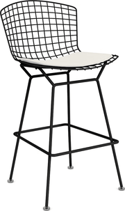 Bertoia Stool with Seat Pad bar seating Knoll 