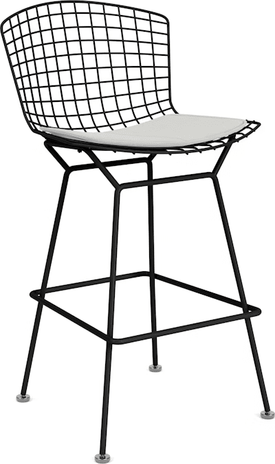 Bertoia Stool with Seat Pad bar seating Knoll 