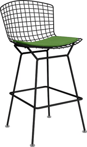 Bertoia Stool with Seat Pad bar seating Knoll 