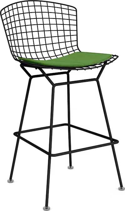 Bertoia Stool with Seat Pad bar seating Knoll 