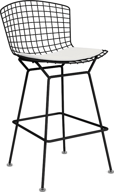 Bertoia Stool with Seat Pad bar seating Knoll 