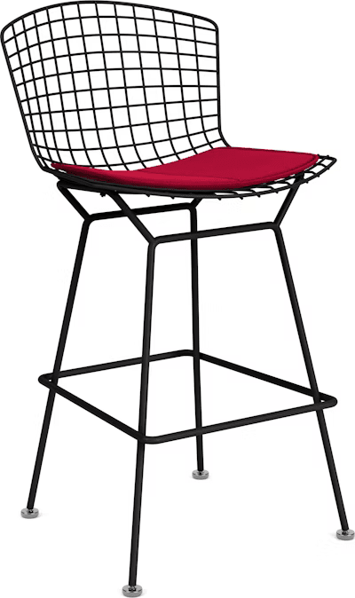 Bertoia Stool with Seat Pad bar seating Knoll 