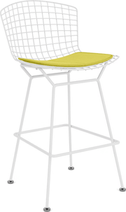 Bertoia Stool with Seat Pad bar seating Knoll 