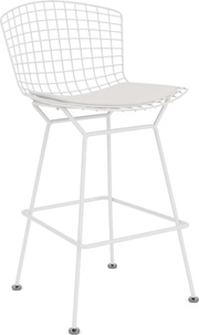 Bertoia Stool with Seat Pad bar seating Knoll 