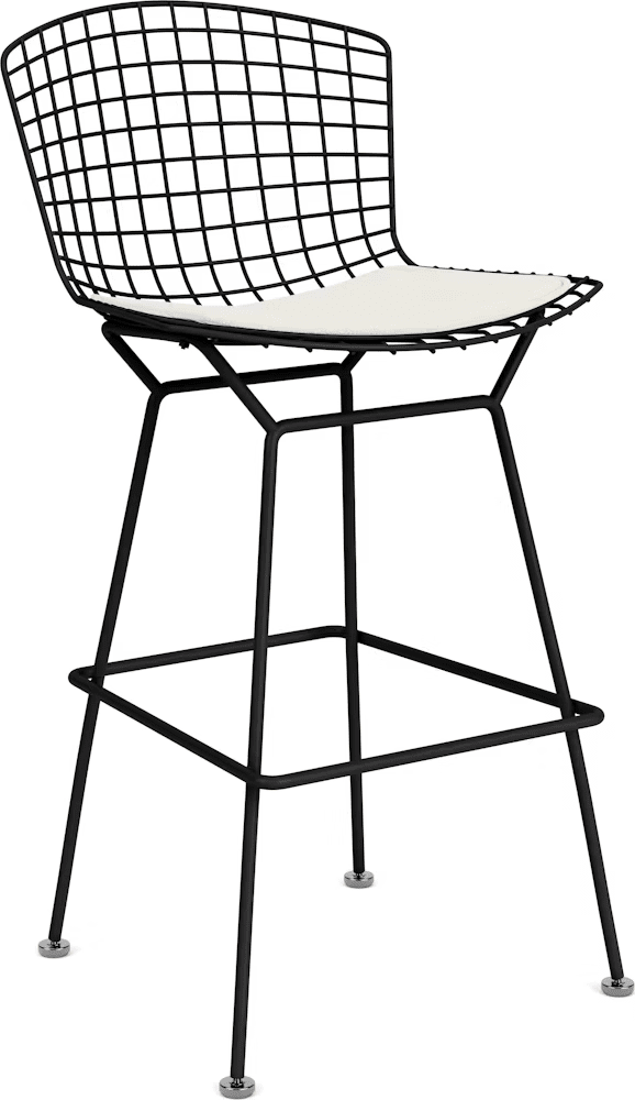 Bertoia Stool with Seat Pad bar seating Knoll 