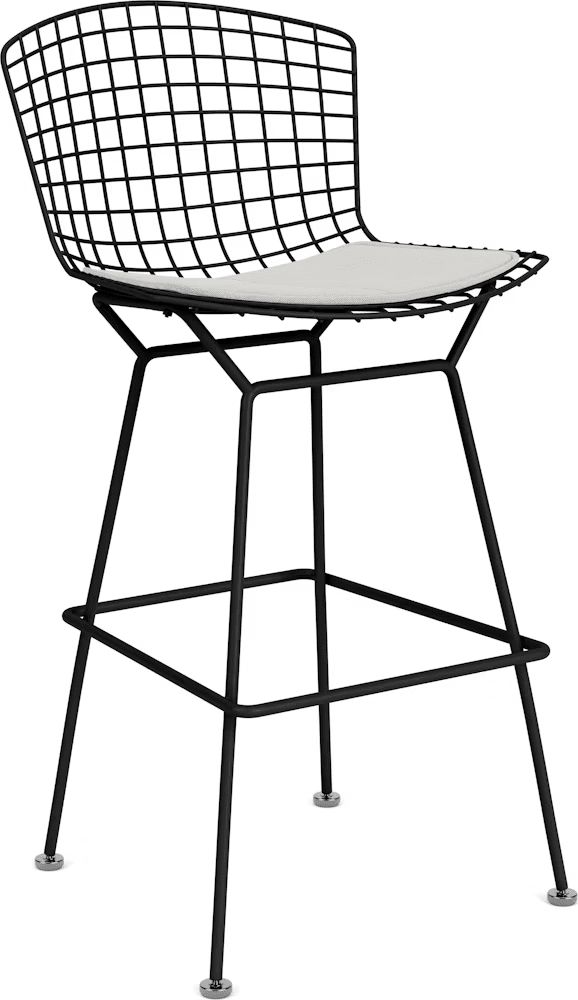 Bertoia Stool with Seat Pad bar seating Knoll 