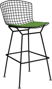 Bertoia Stool with Seat Pad bar seating Knoll 