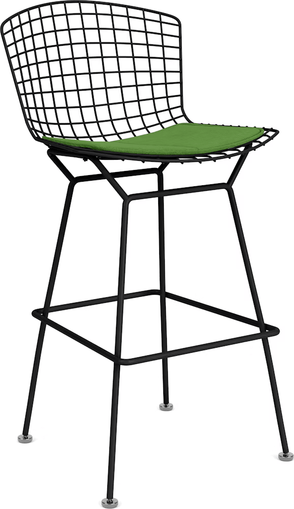 Bertoia Stool with Seat Pad bar seating Knoll 