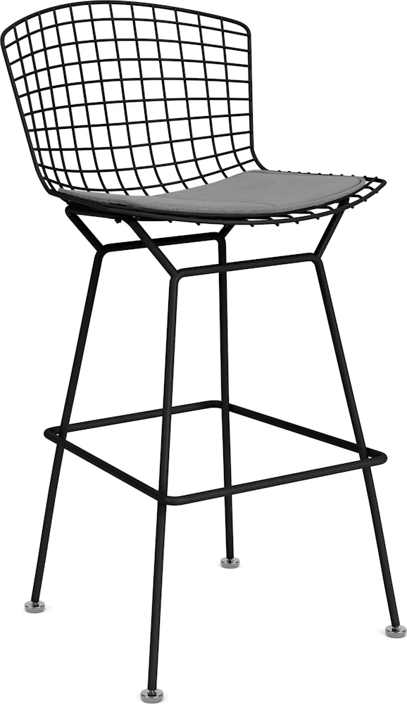 Bertoia Stool with Seat Pad bar seating Knoll 