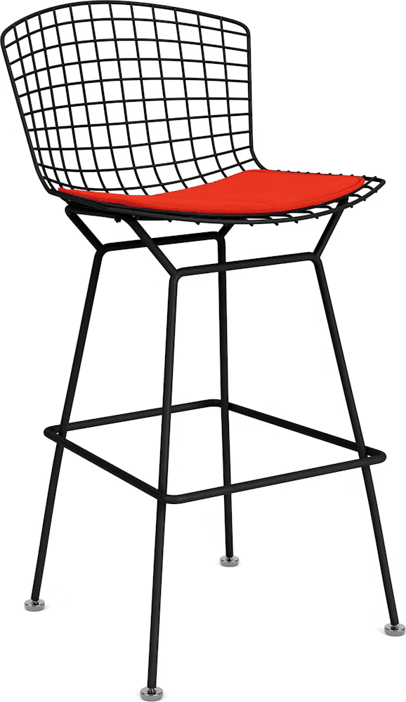 Bertoia Stool with Seat Pad bar seating Knoll 