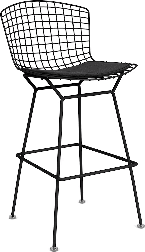 Bertoia Stool with Seat Pad bar seating Knoll 