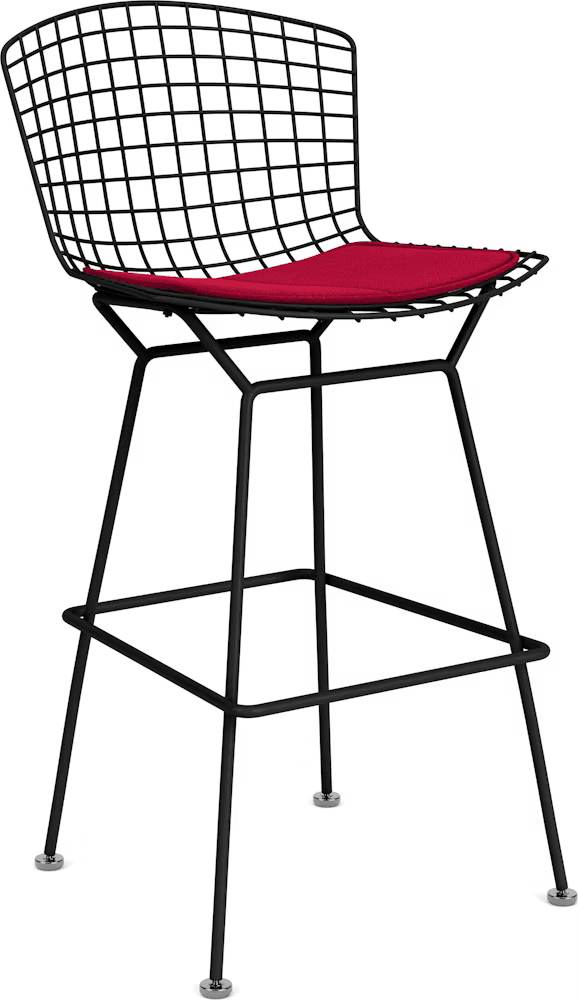 Bertoia Stool with Seat Pad bar seating Knoll 