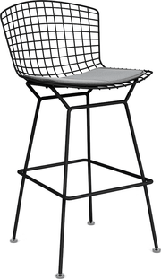 Bertoia Stool with Seat Pad bar seating Knoll 
