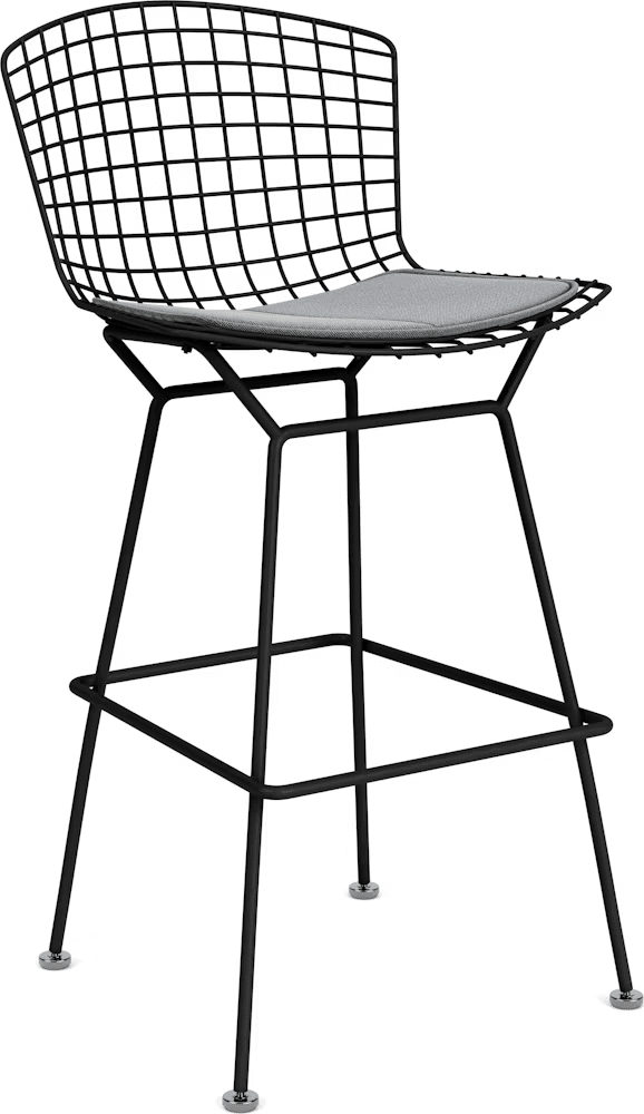 Bertoia Stool with Seat Pad bar seating Knoll 