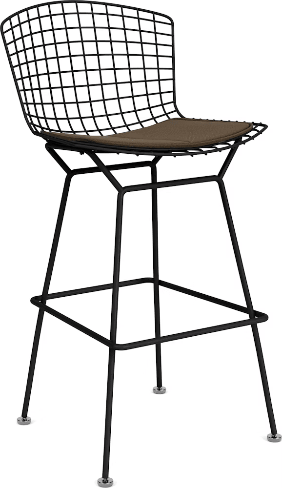 Bertoia Stool with Seat Pad bar seating Knoll 