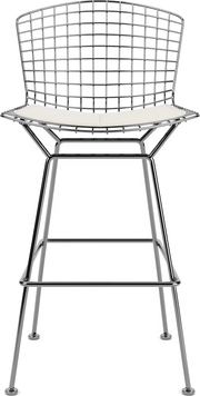 Bertoia Stool with Seat Pad bar seating Knoll 