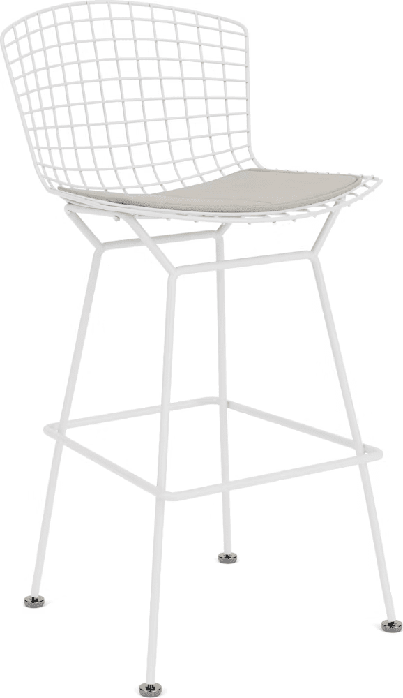 Bertoia Stool with Seat Pad bar seating Knoll 