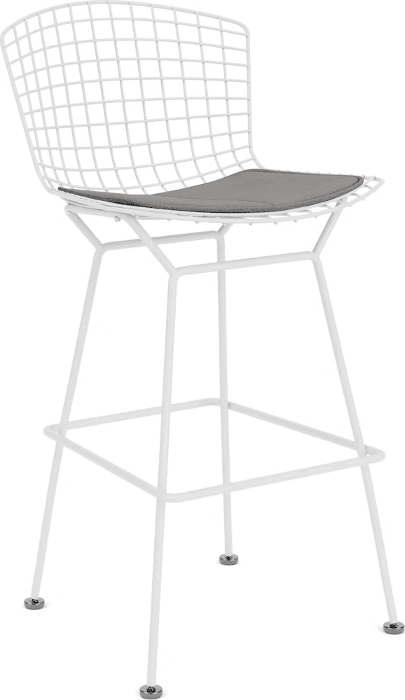 Bertoia Stool with Seat Pad bar seating Knoll 