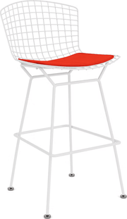 Bertoia Stool with Seat Pad bar seating Knoll 