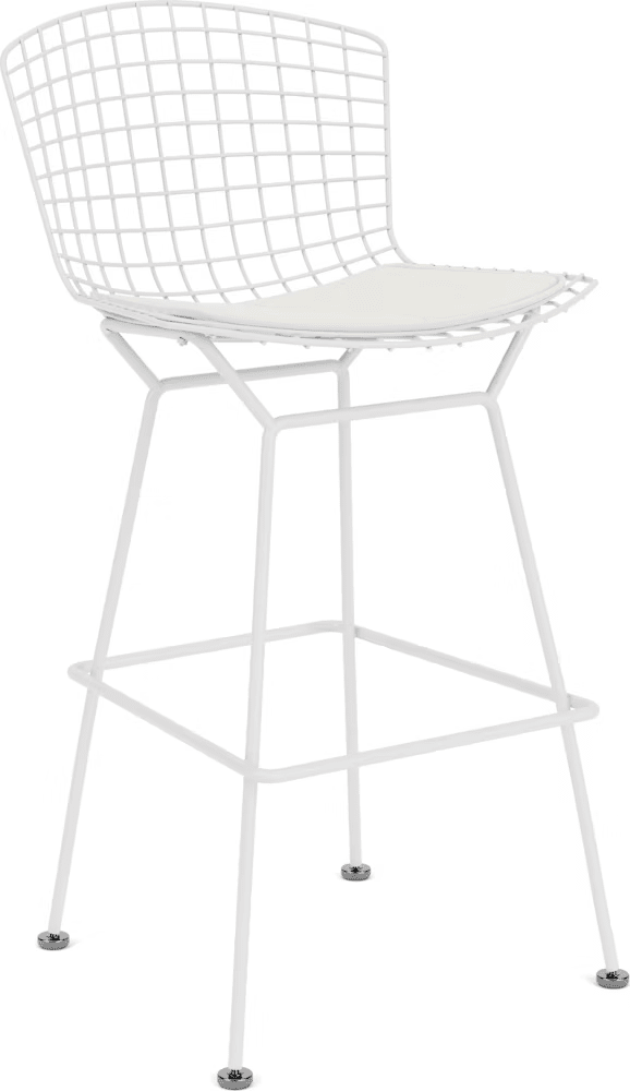 Bertoia Stool with Seat Pad bar seating Knoll 