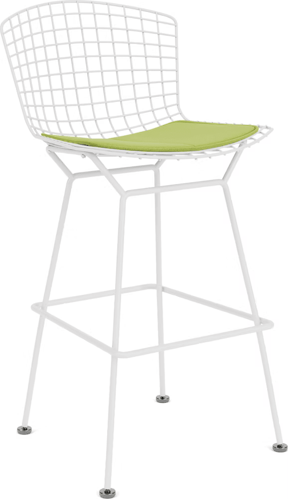 Bertoia Stool with Seat Pad bar seating Knoll 
