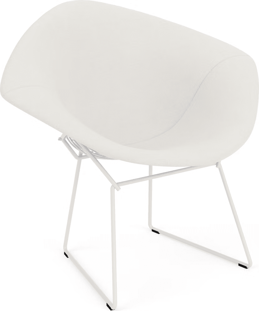 Bertoia Small Diamond Chair with Full Cover lounge chair Knoll 