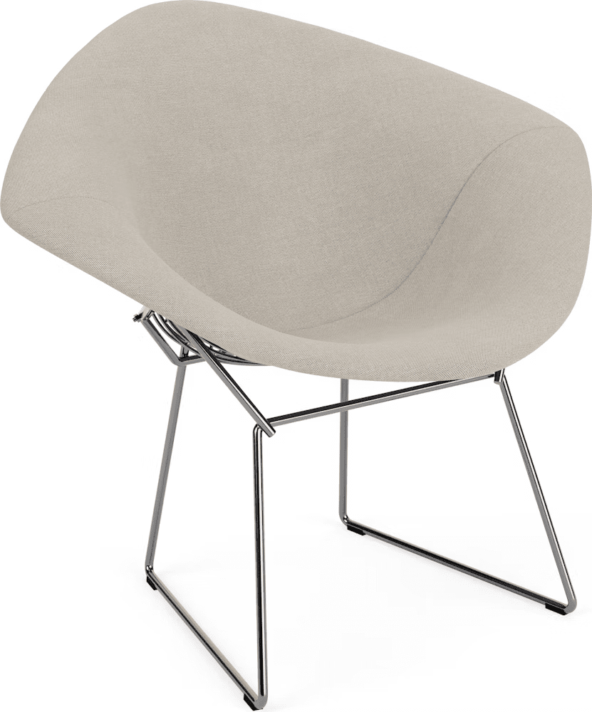 Bertoia Small Diamond Chair with Full Cover lounge chair Knoll 