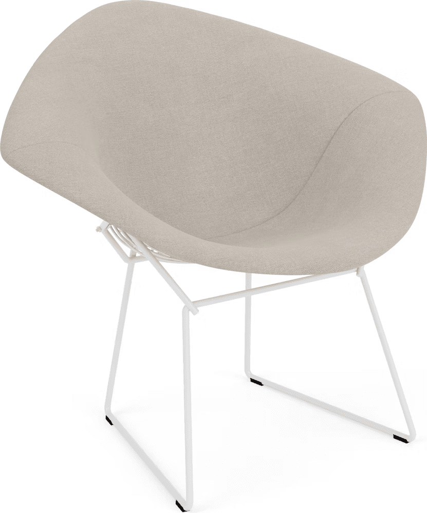 Bertoia Small Diamond Chair with Full Cover lounge chair Knoll 