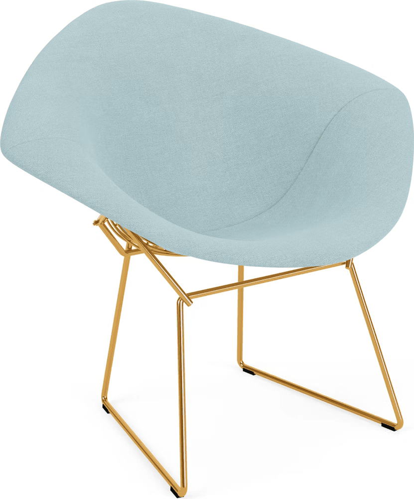 Bertoia Small Diamond Chair with Full Cover lounge chair Knoll 