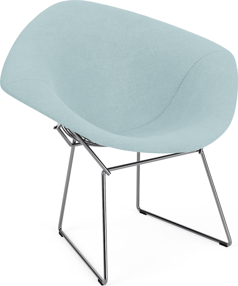 Bertoia Small Diamond Chair with Full Cover lounge chair Knoll 